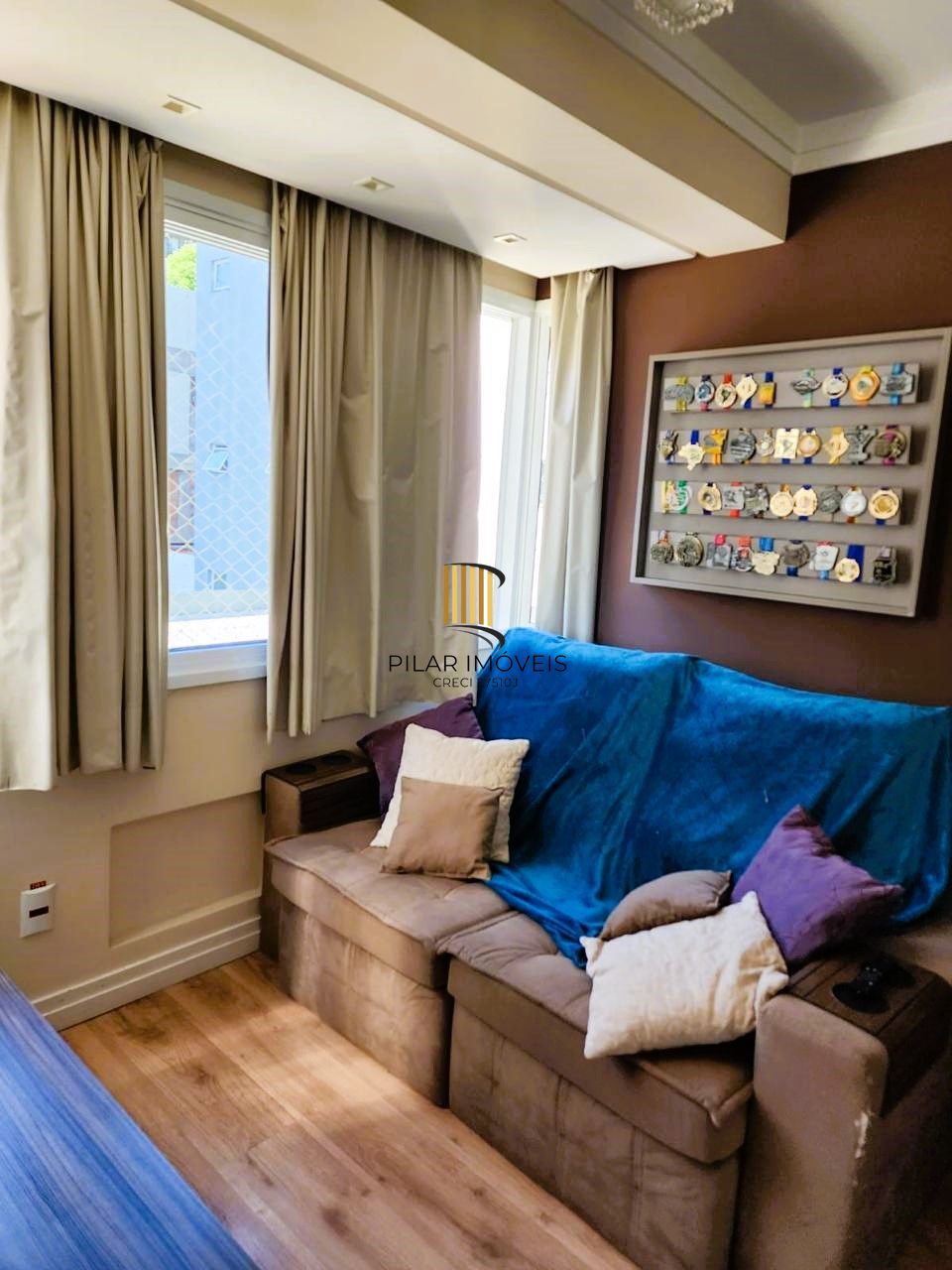 Excelente Apartamento 1 dormitório Semimobiliado com infra completa na Av. Independência! - Pilar Imóveis