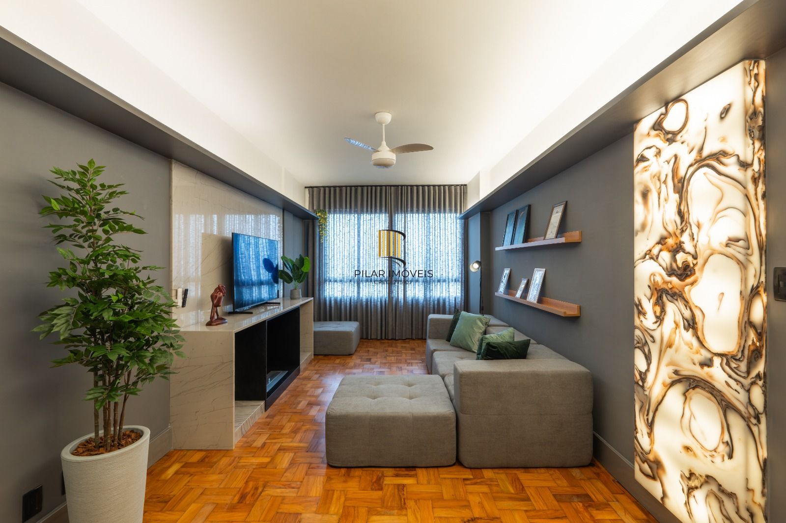 Excelente apartamento 1 dormitório mobiliado no Centro Histórico - Pilar Imóveis