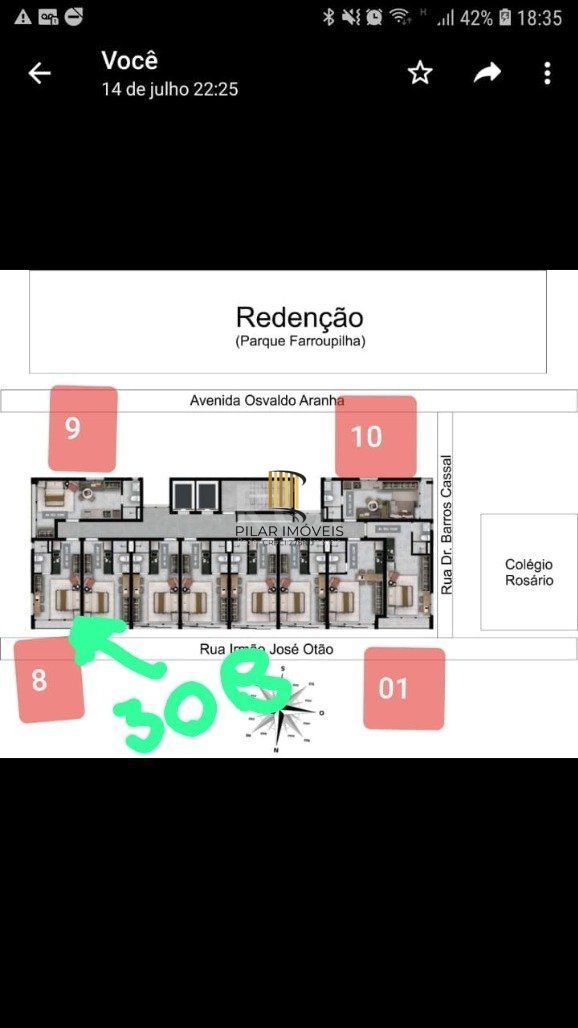 Studio próximo UFRGS ,UFCSPA ,Colégio Rosário e Complexo Santa Casa