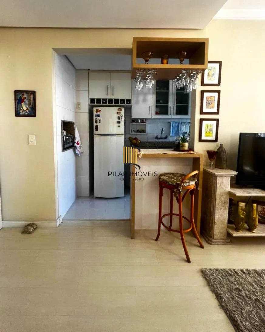 Apartamento 2 dormitórios com vaga na Cidade Baixa