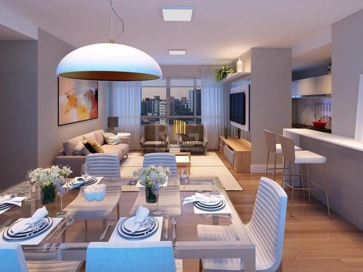 Apartamento 2 dormitórios com duas suítes ,lavabo e vaga coberta próximo ao Parcão