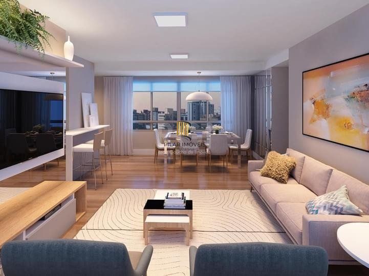 Apartamento 2 dormitórios com duas suítes ,lavabo e vaga coberta próximo ao Parcão