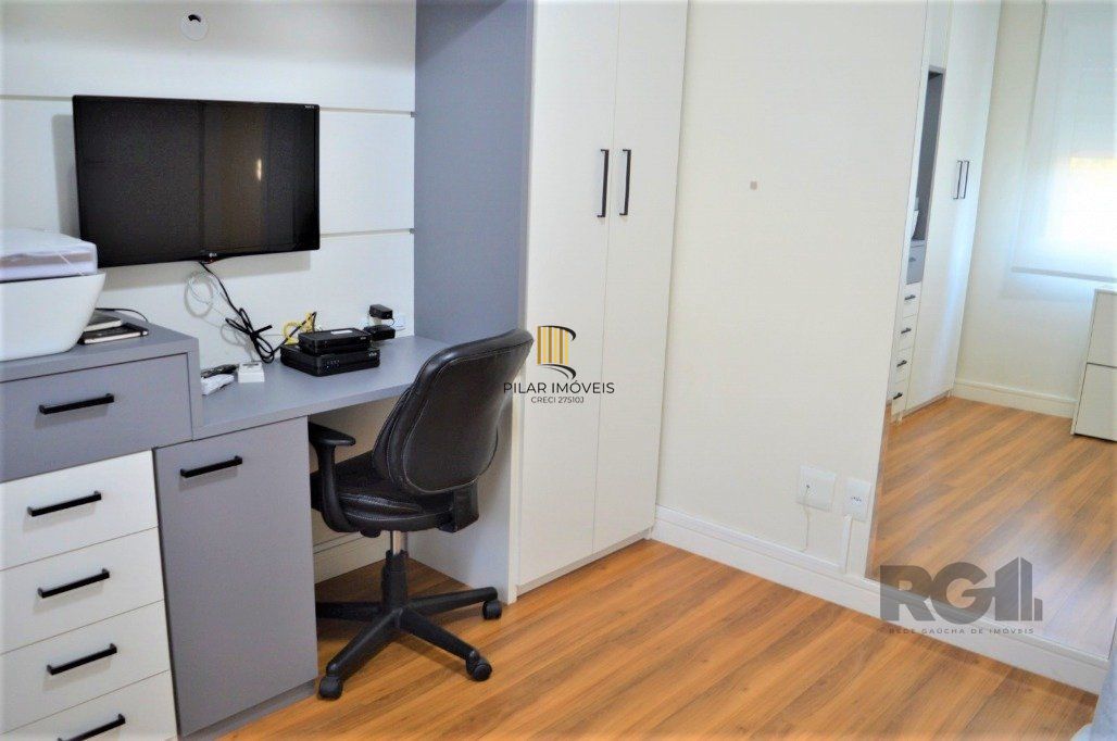 Excelente apartamento 2 dorm. sendo 1 suite, com terraço, churrasqueira, semimobiliado - 1 vaga dupla - Bairro Cidade Baixa