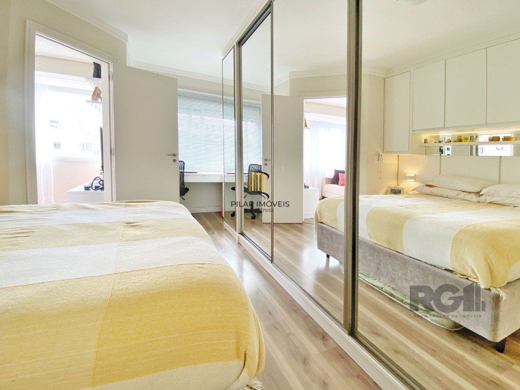Excelente apartamento 1 dormitório com suíte , lavabo e vaga coberta