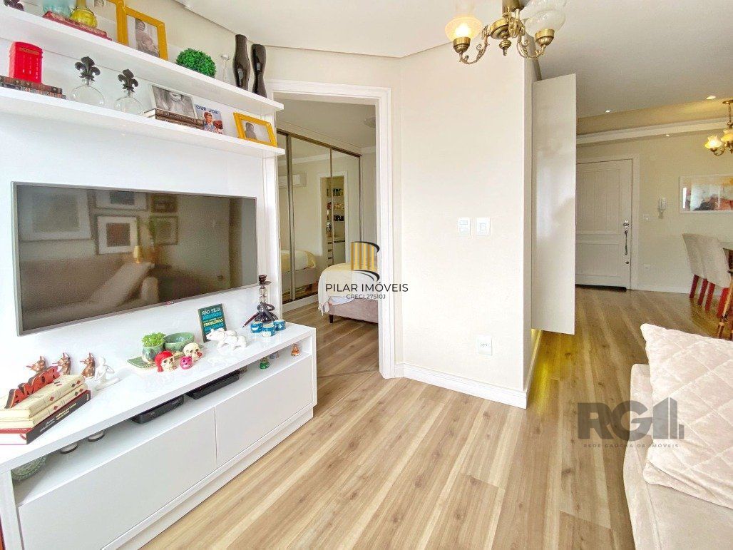 Excelente apartamento 1 dormitório com suíte , lavabo e vaga coberta
