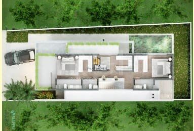 Casa Condominio para Venda - 221m², 3 dormitórios, sendo 2 suites, 2 vagas - Centro