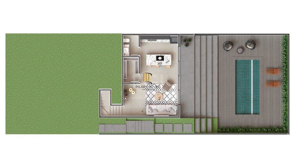 Casa Condominio para Venda - 288m², 3 dormitórios, sendo 3 suites, 4 vagas - Centro