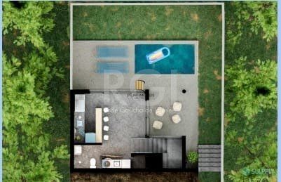 Casa Condominio para Venda - 244m², 3 dormitórios, sendo 3 suites, 2 vagas - Centro