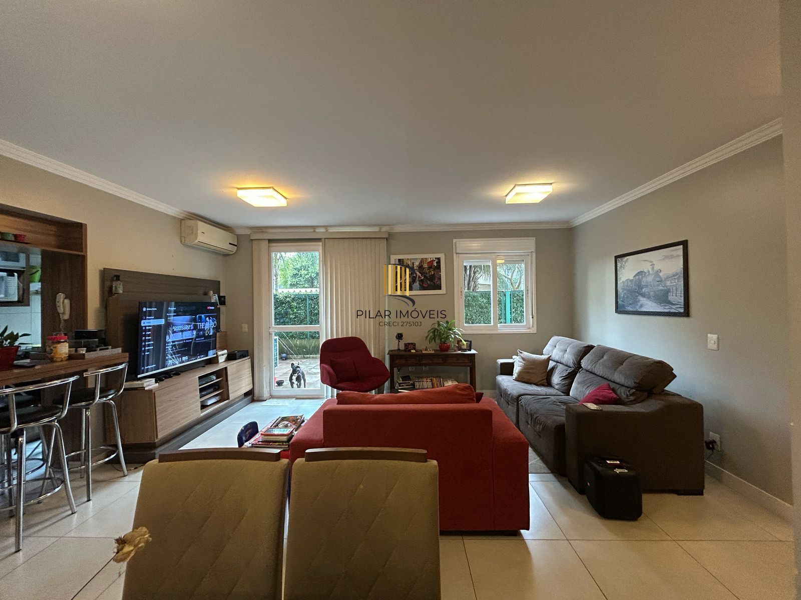 Apartamento garden com pátio gigante. Infra completa, a 5 min do Iguatemi.