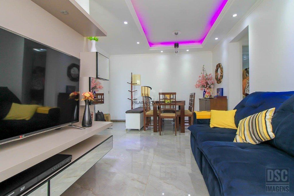Apartamento para Venda - 65m², 3 dormitórios, sendo 1 suites, 1 vaga - Humaitá - Pilar Imóveis