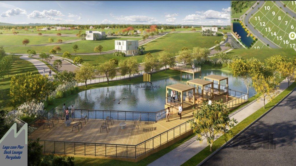 Terreno no Monet Residence Km 68 da Freeway Gravatai