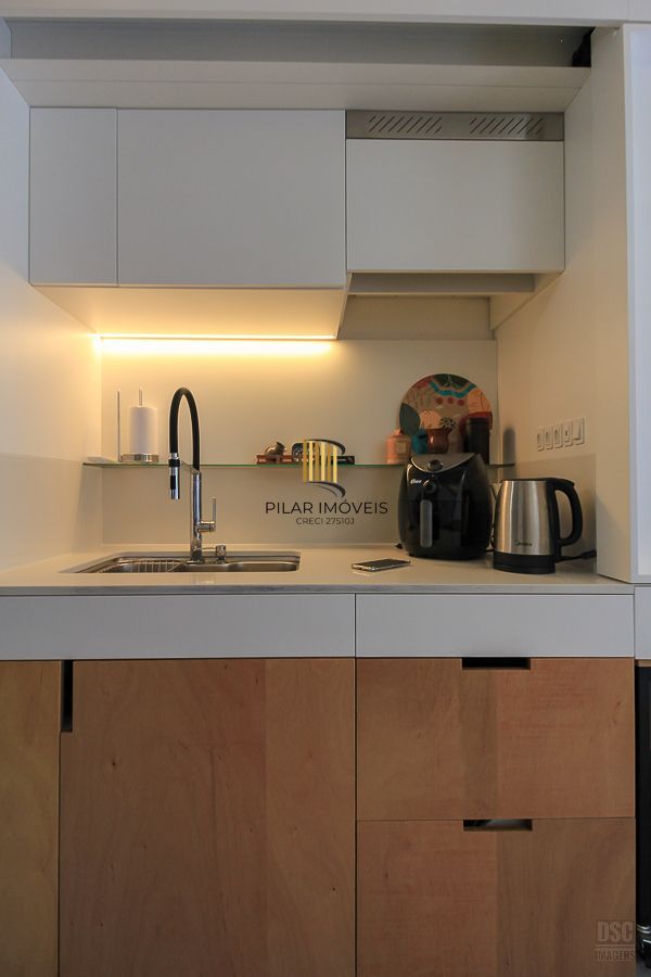 Apartamento Studio Mobiliado no Menino Deus - Excelente investimento para renda