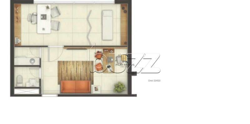 Conjunto/Sala para Venda - 40m², 0 dormitórios, 1 vaga - Praia de Belas