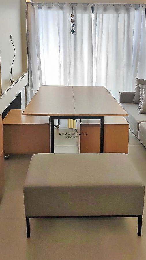 Apartamento Studio Mobiliado no Menino Deus - Excelente investimento para renda