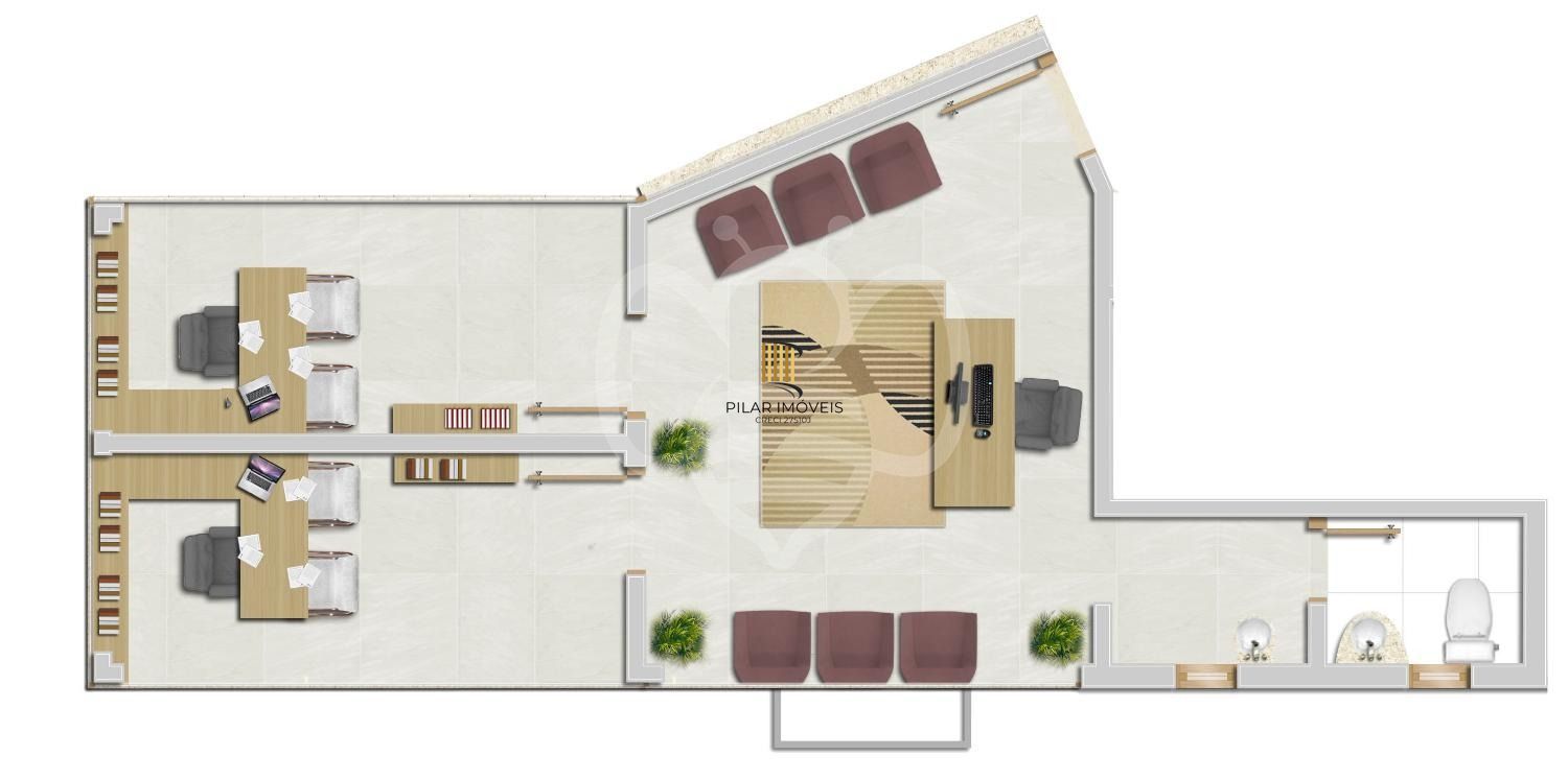 Conjunto/Sala para Venda - 26m², 0 dormitórios, Santana