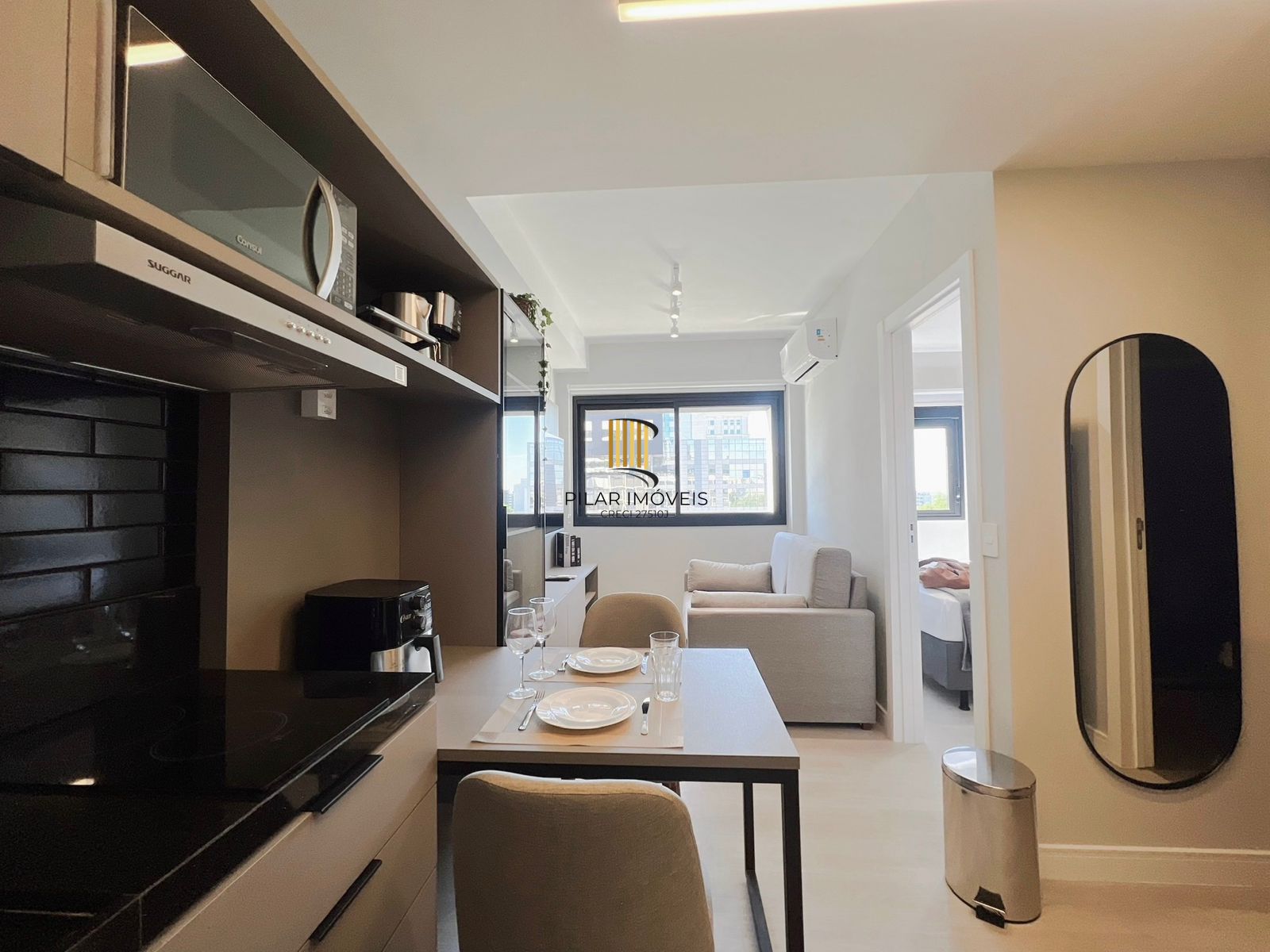 Apartamento 1 dormitório no bairro Boa Vista