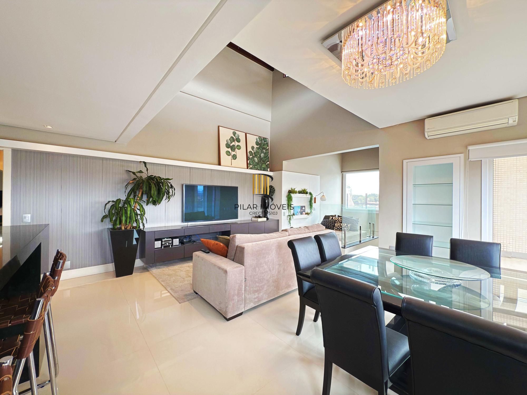 Cobertura na Av. Nilo Peçanha próximo ao Shopping Iguatemi com 3 dormitórios