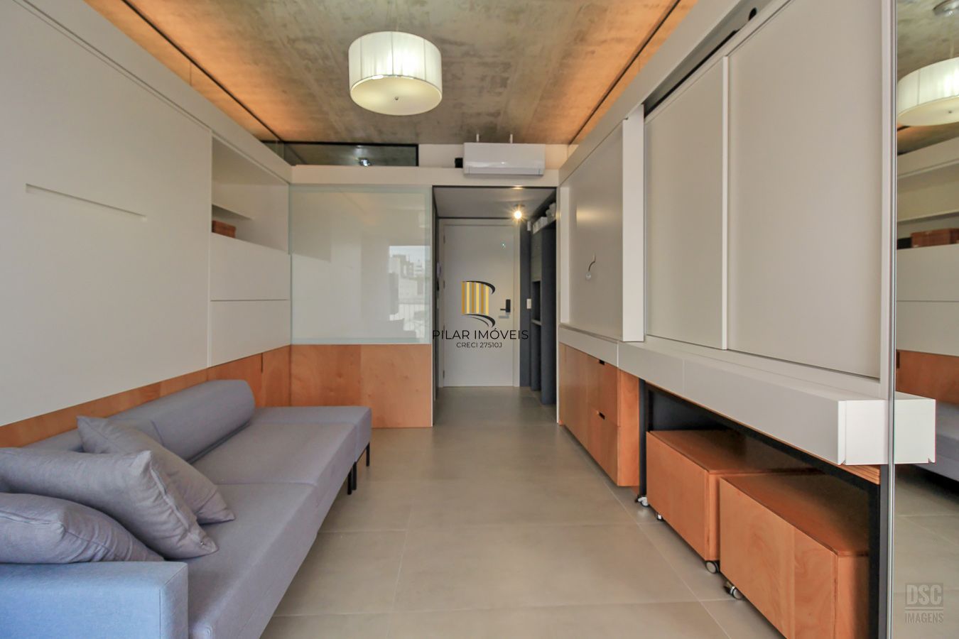 Apartamento Studio Mobiliado no Menino Deus - Excelente investimento para renda