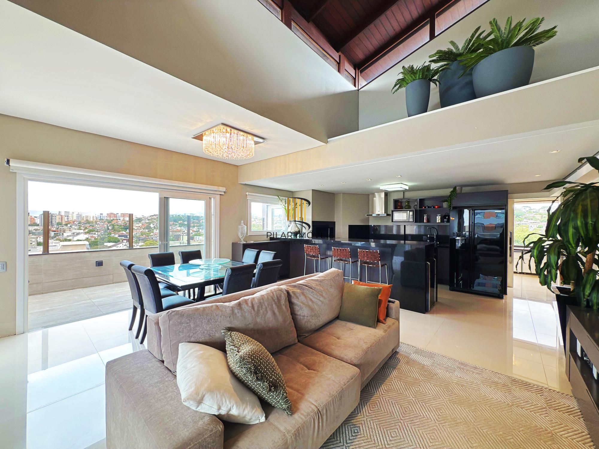 Cobertura na Av. Nilo Peçanha próximo ao Shopping Iguatemi com 3 dormitórios