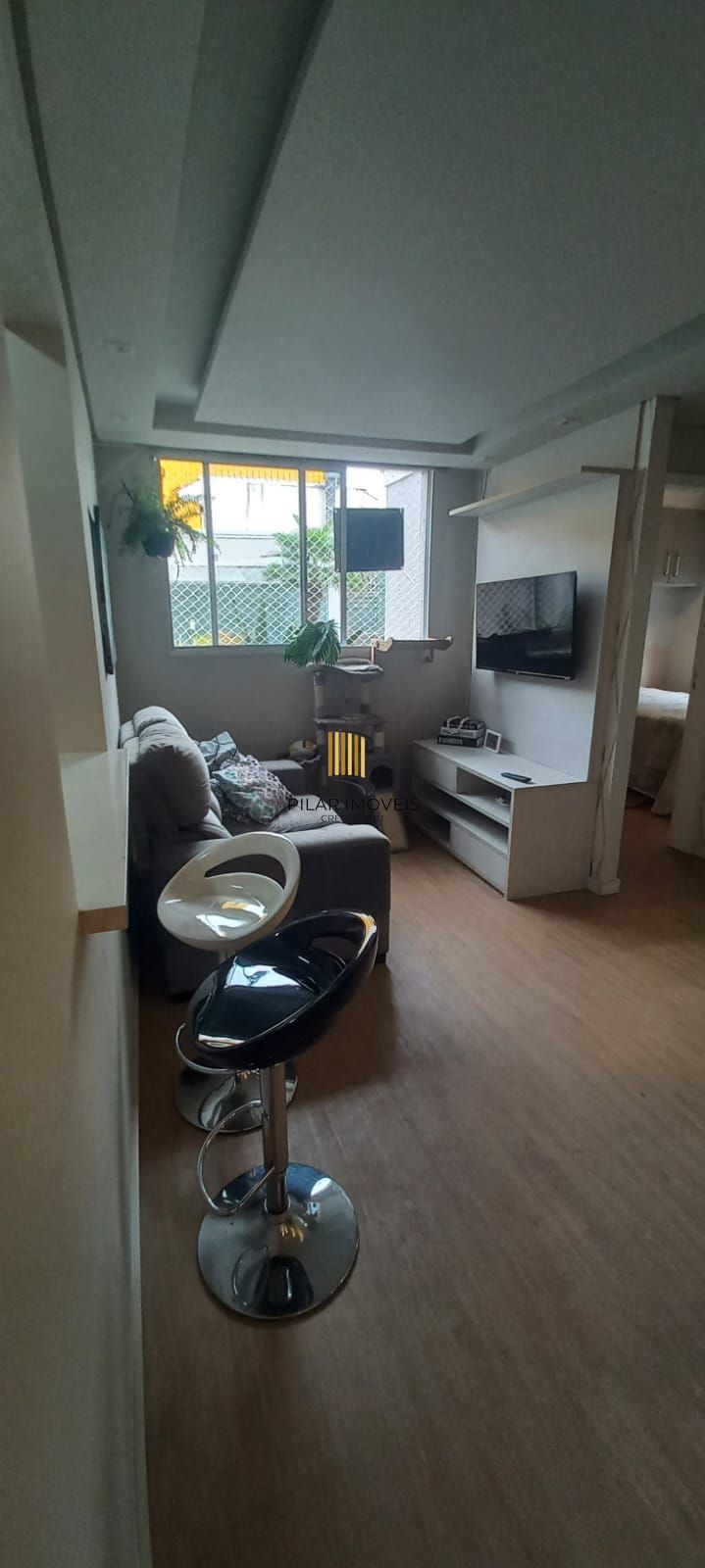 Apartamento dois dormitórios térreo no bairro Glória - Pilar Imóveis