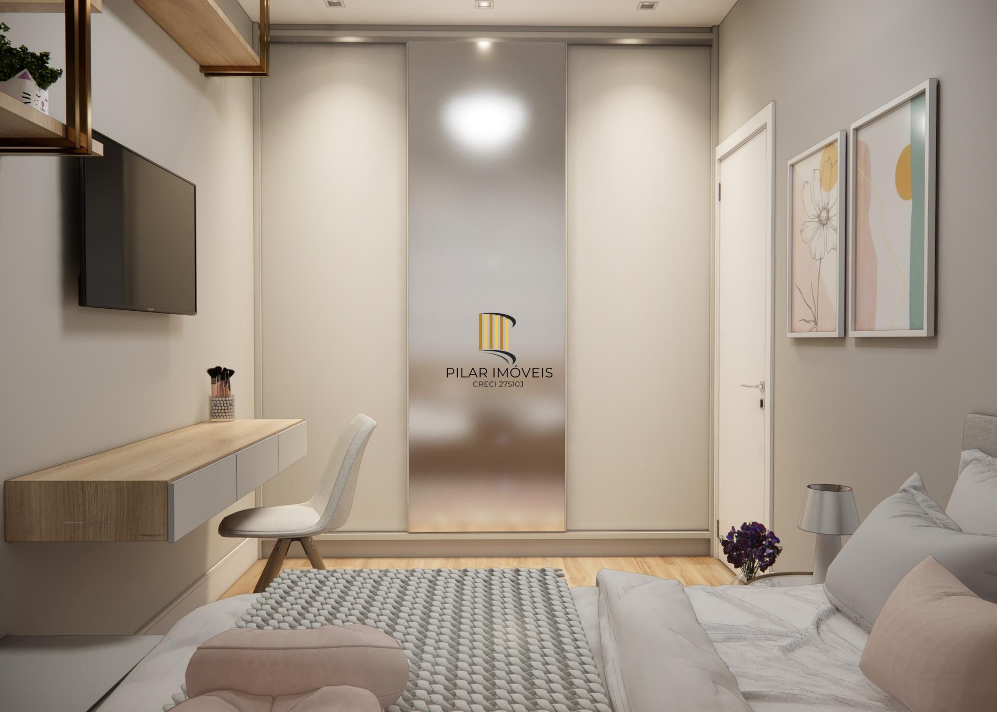 Casa em condomínio próximo do Barrashoppingsul - 3D com suíte e garden privativo