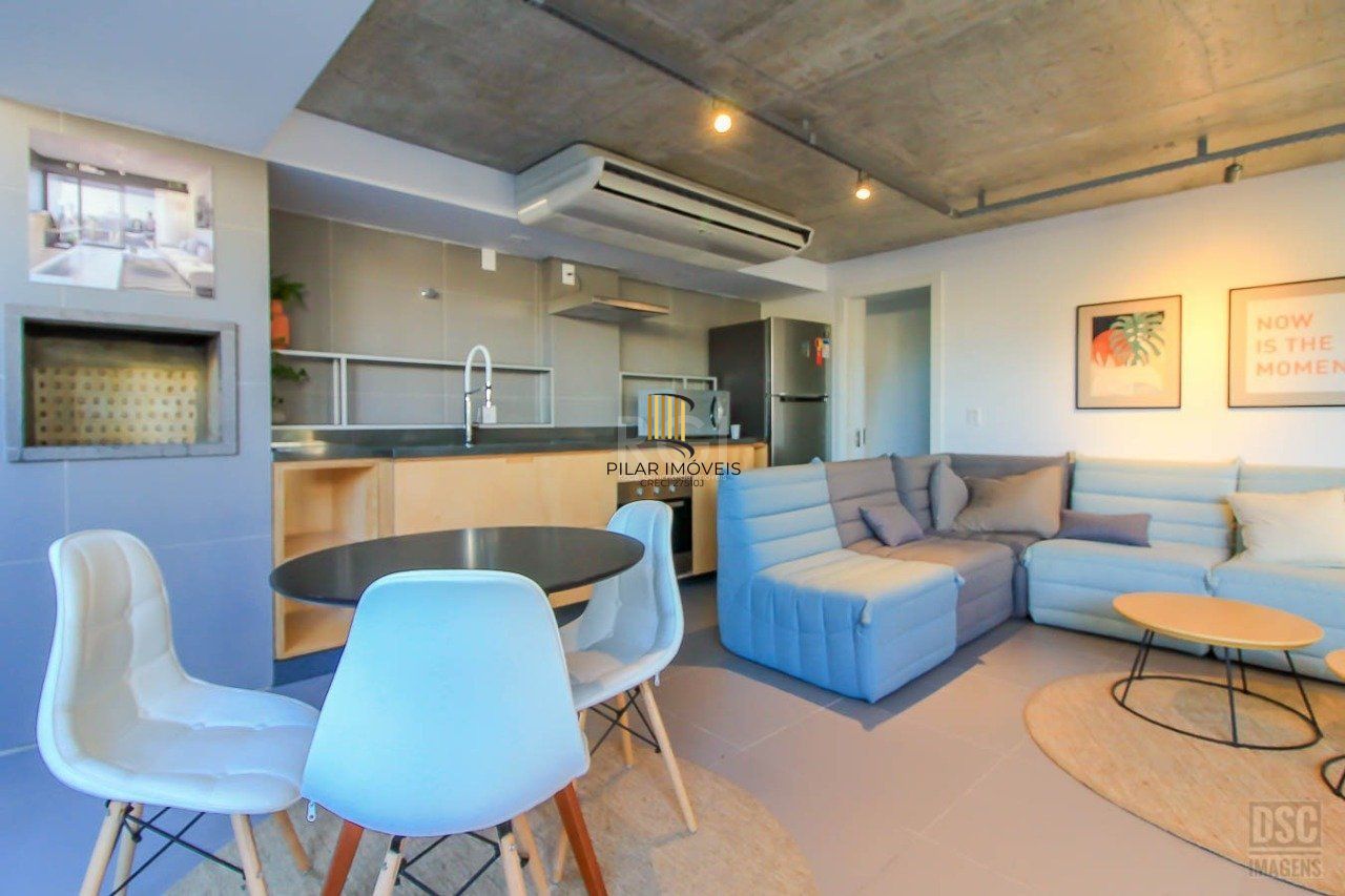 Studio para Venda - 47.25m², 1 dormitório, 1 vaga - Menino Deus