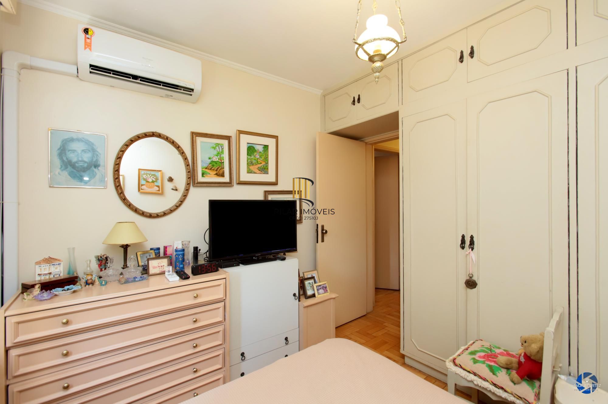 No Moinhos de Vento 03 dormitórios com 01 vaga