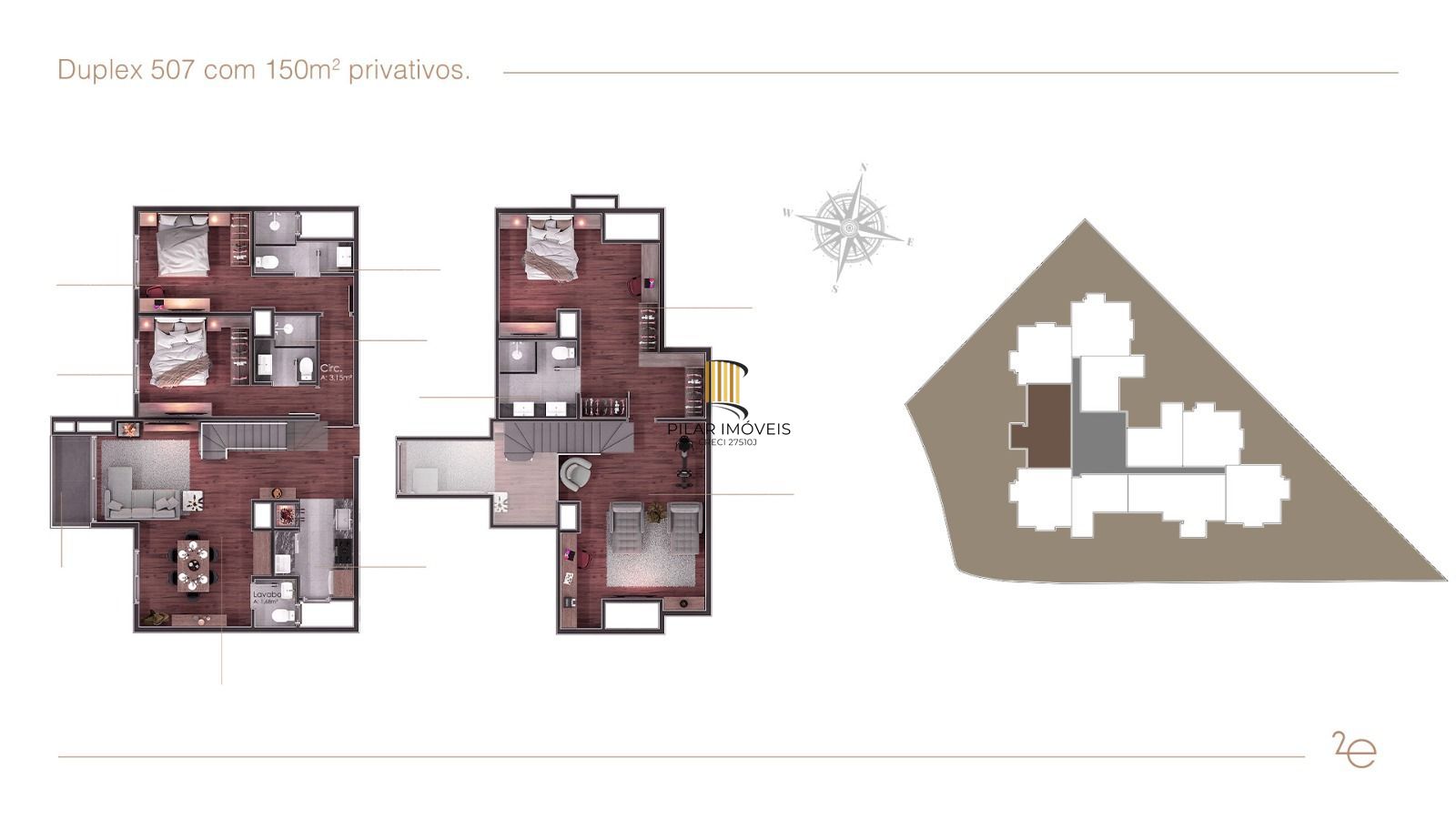 Apartamento 2 dormitórios no bairro Casa Grande