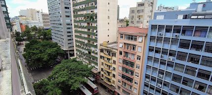 Apartamento em andar alto no Cenrtro Histórico de Porto Alegre