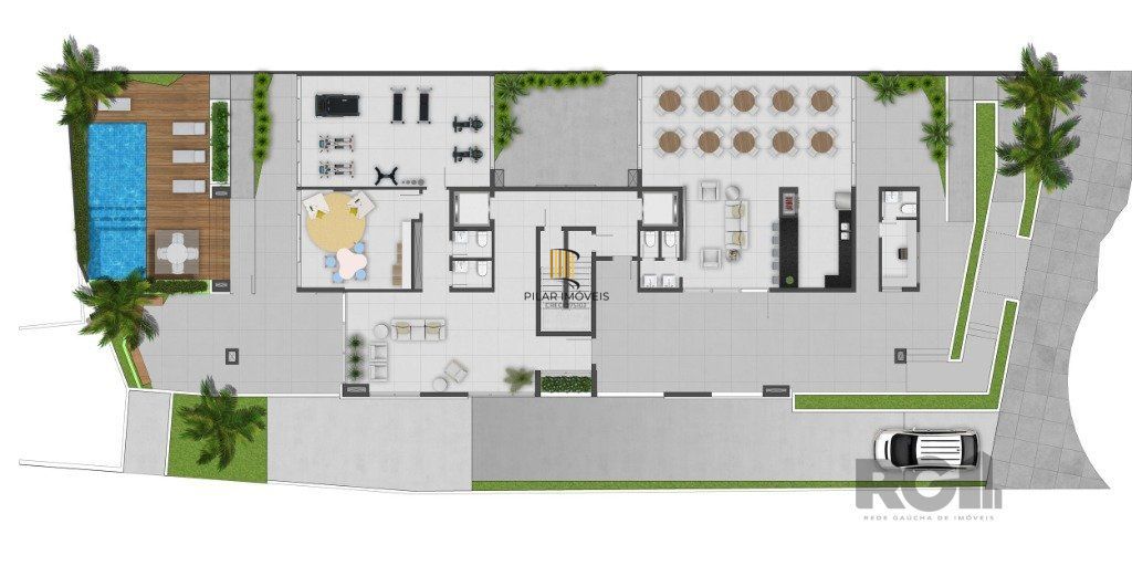 Apartamento 03 suítes no bairro Três Figueiras, ao lado do colégio Anchieta.