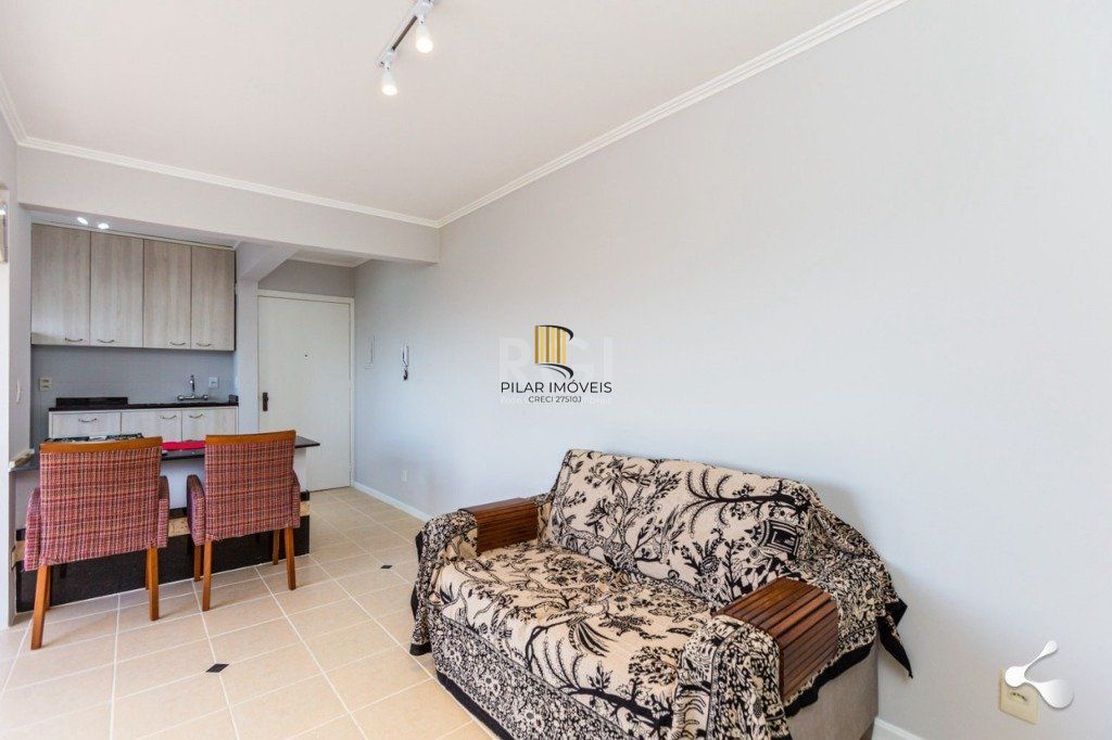 apartamento de 1 quarto no 7º andar - com garagem.