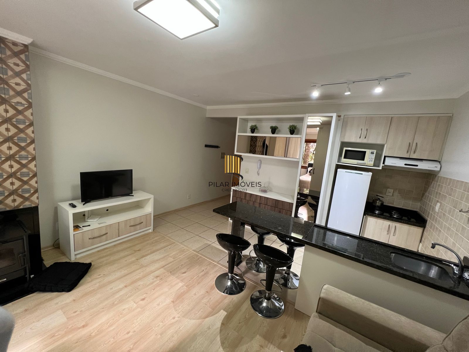 Apartamento 1 dormitório no bairro Centro