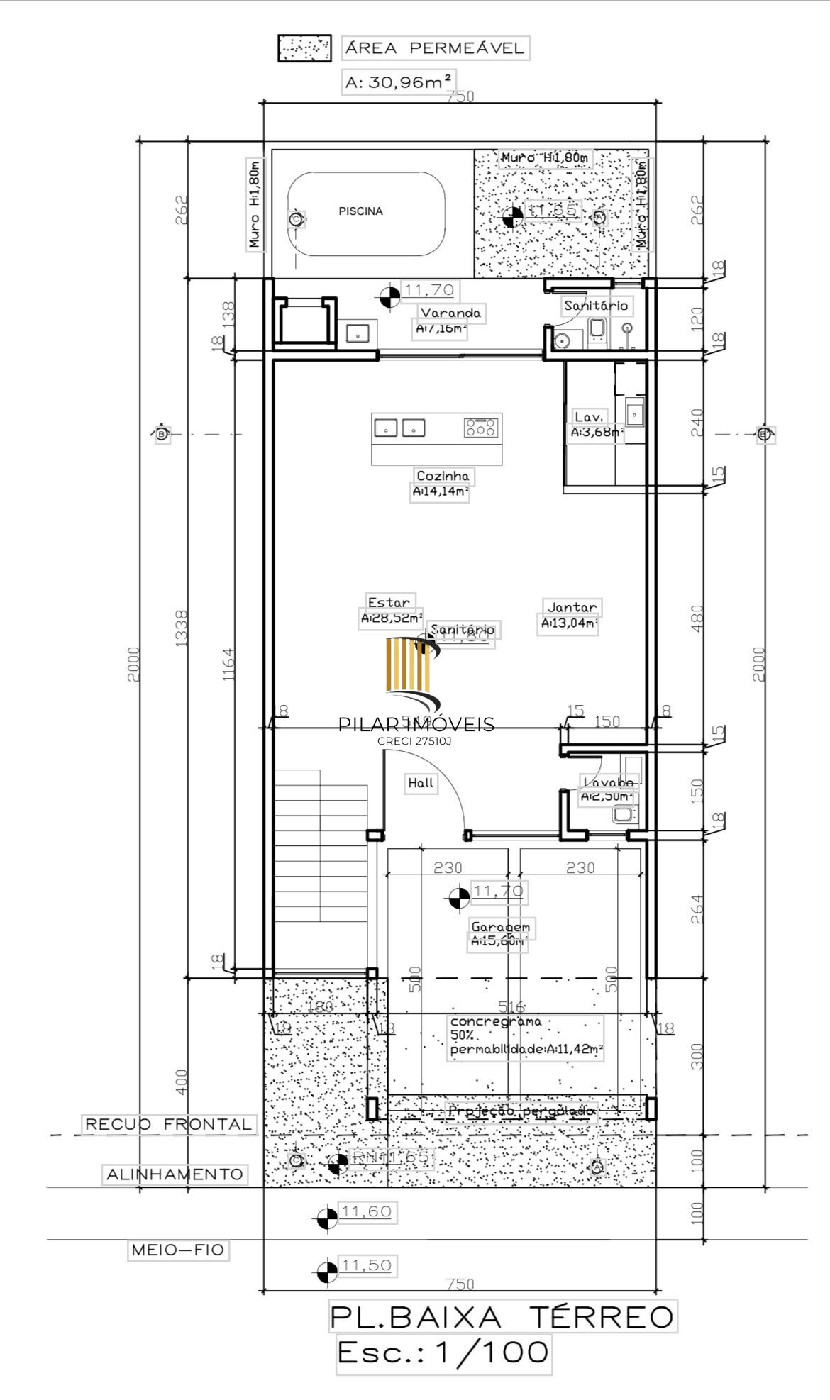 Casa de Condomínio 3 dormitórios no bairro Ipanema