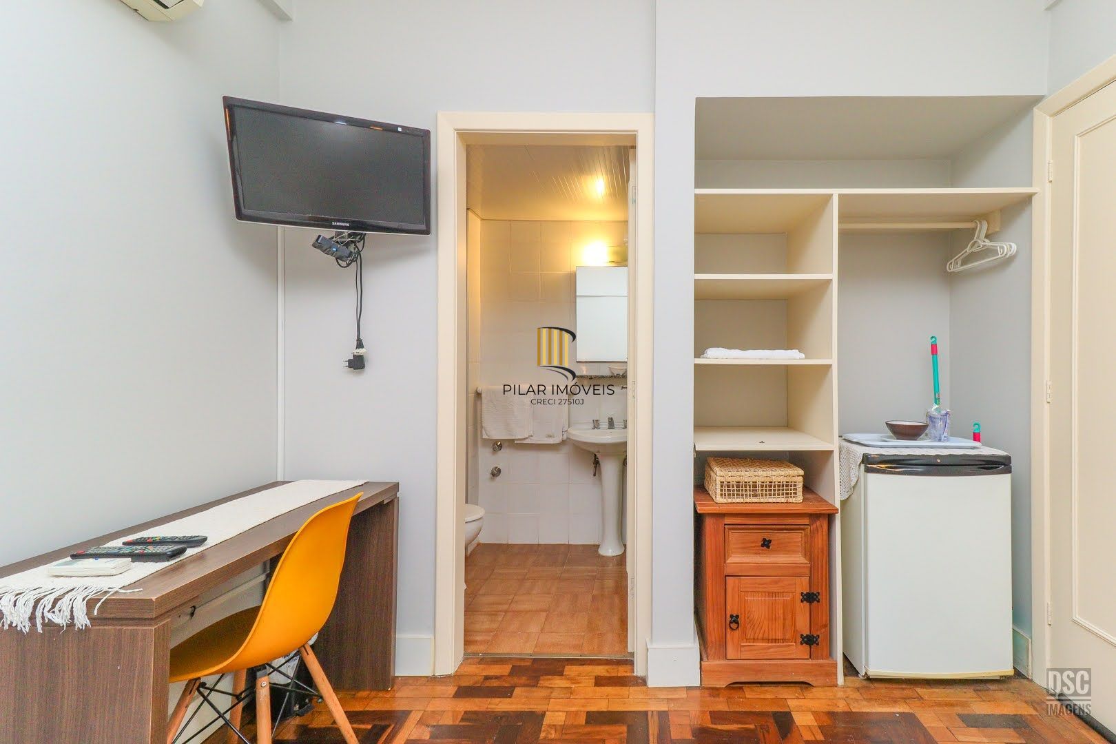 Studio mobiliado e equipado no Centro Histórico