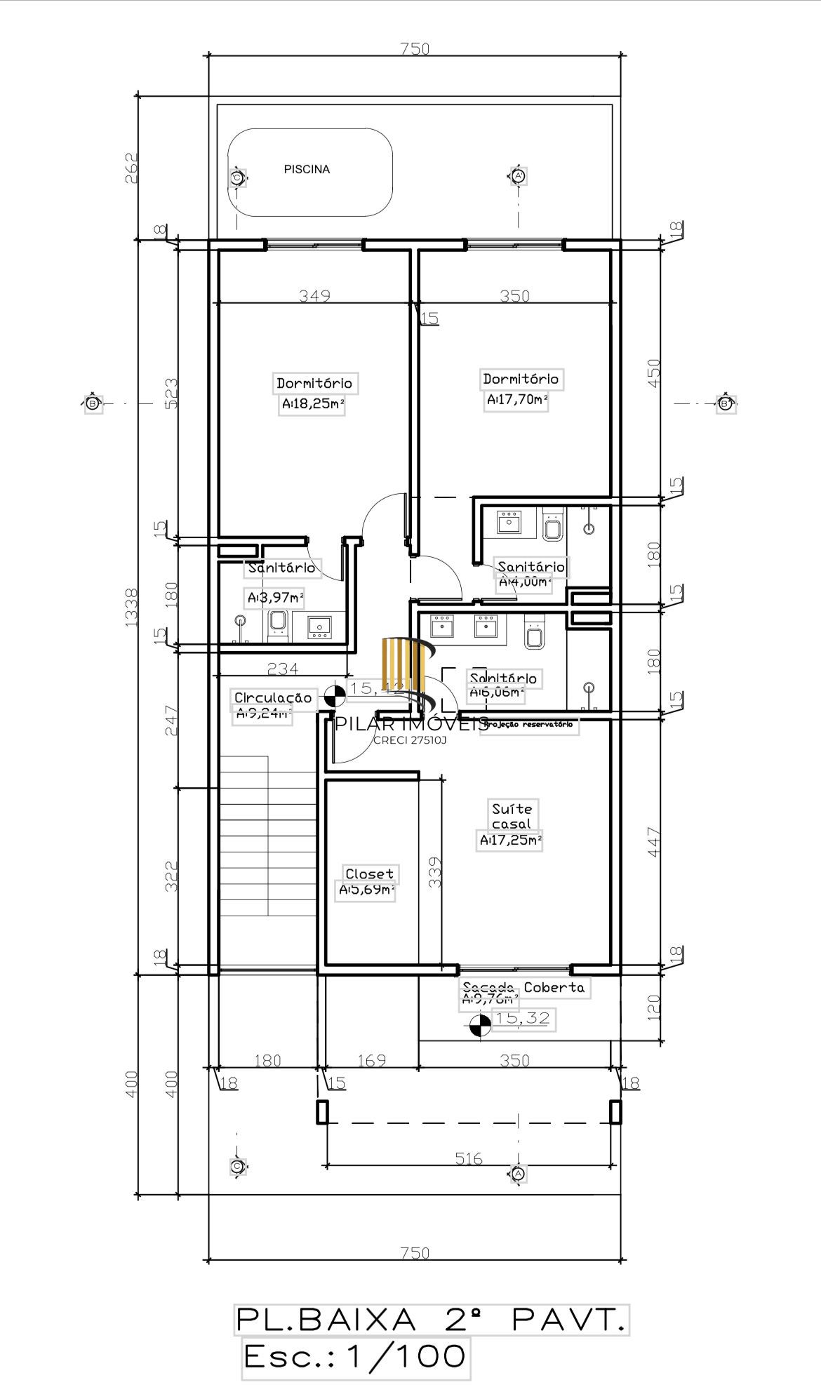 Casa de Condomínio 3 dormitórios no bairro Ipanema