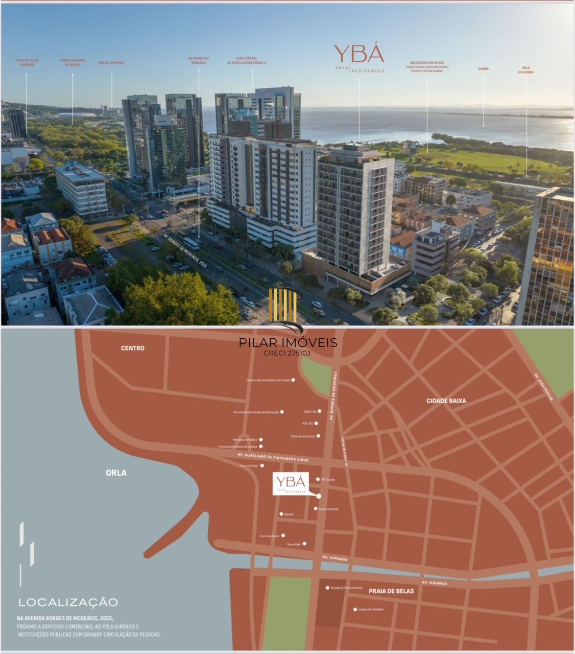 Apartamento no bairro Praia de Belas