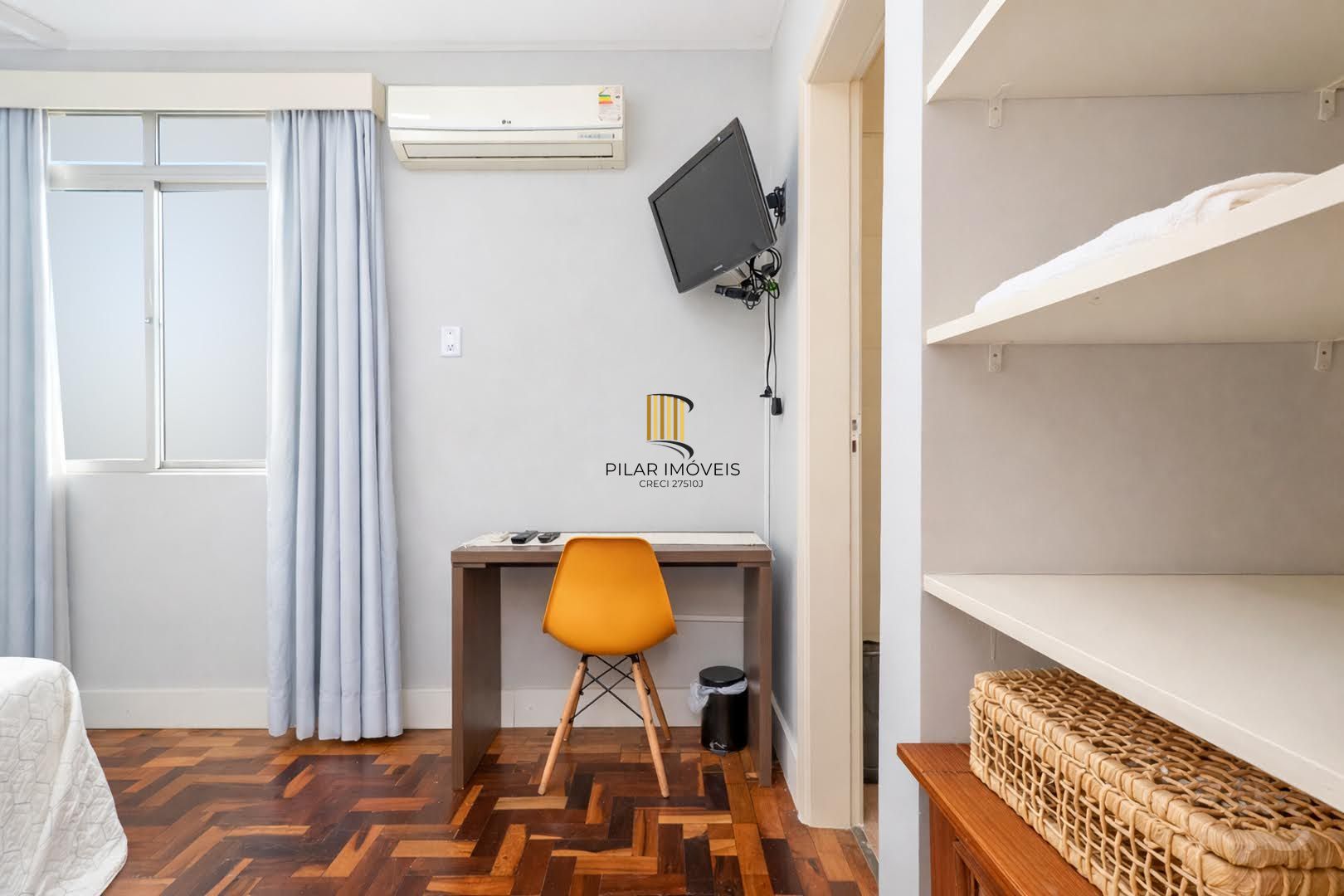 Studio mobiliado e equipado no Centro Histórico