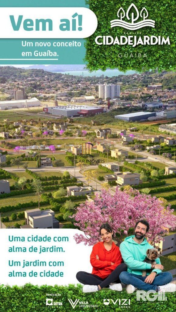 TERRENOS NO EMPREENDIMENTO CIDADE JARDIM GUAIBA