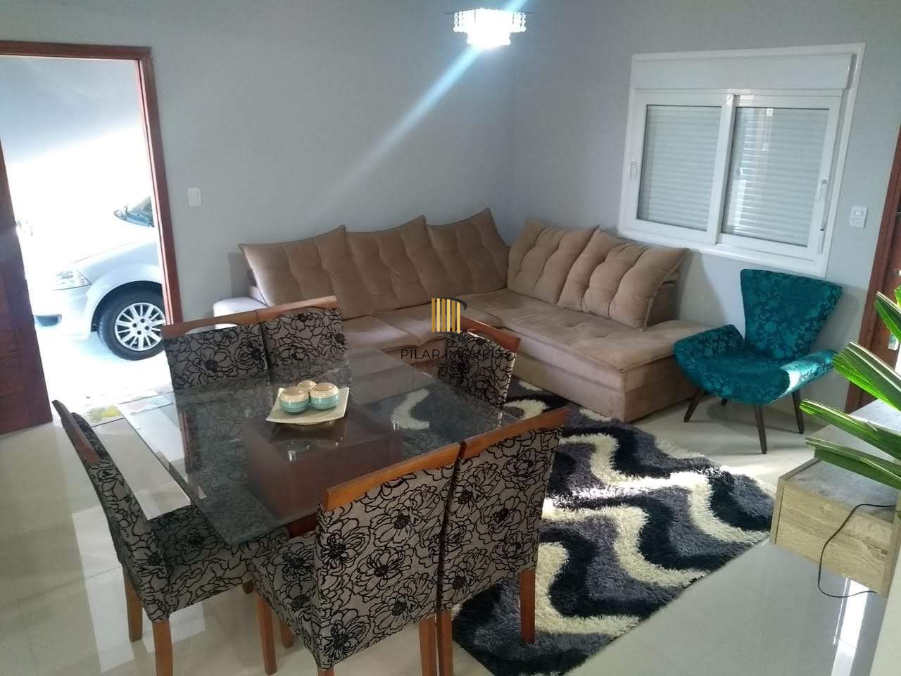 Casa 2 dormitorios com 1 suite