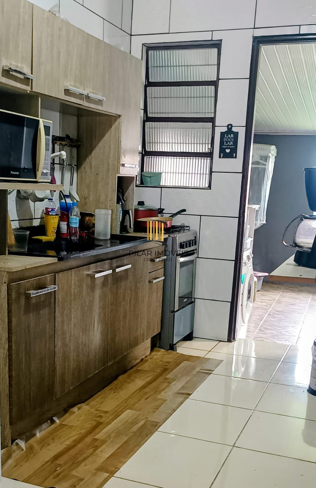 Casa 2 dormitorios aceita financiamento