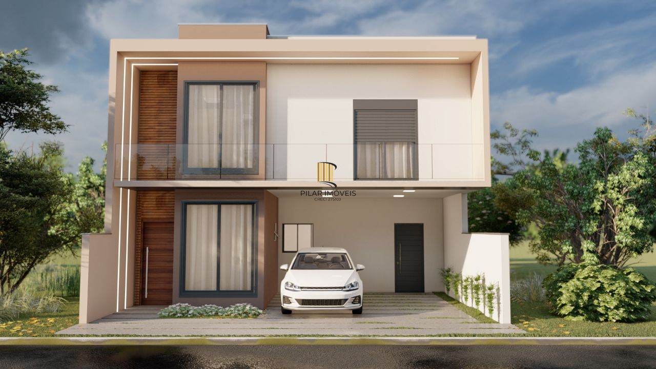 Casa sobrado em steel frame de 3 Suítes - Pilar Imóveis
