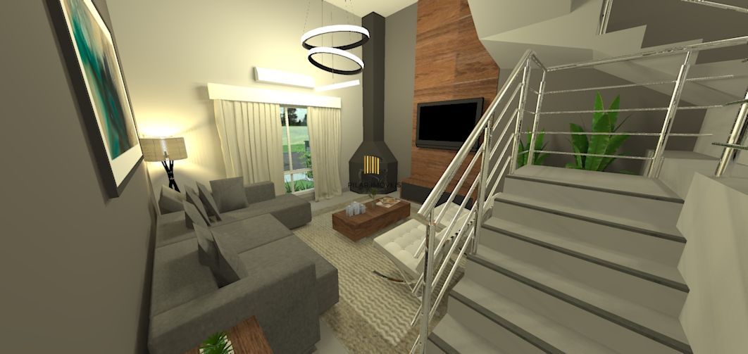 Casa 3 dormitorios e suite master