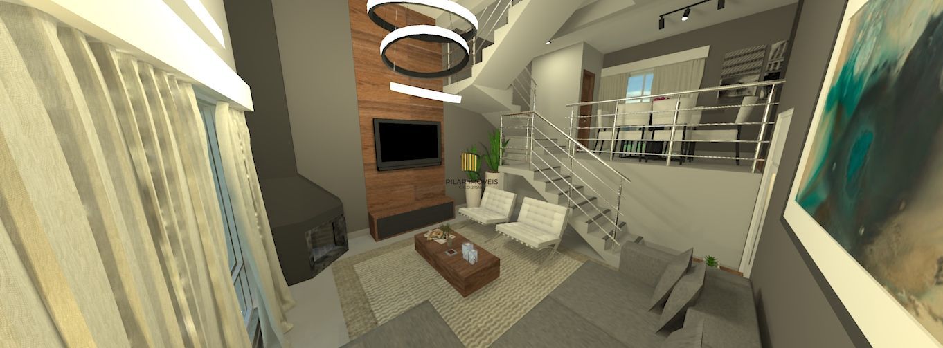 Casa 3 dormitorios e suite master