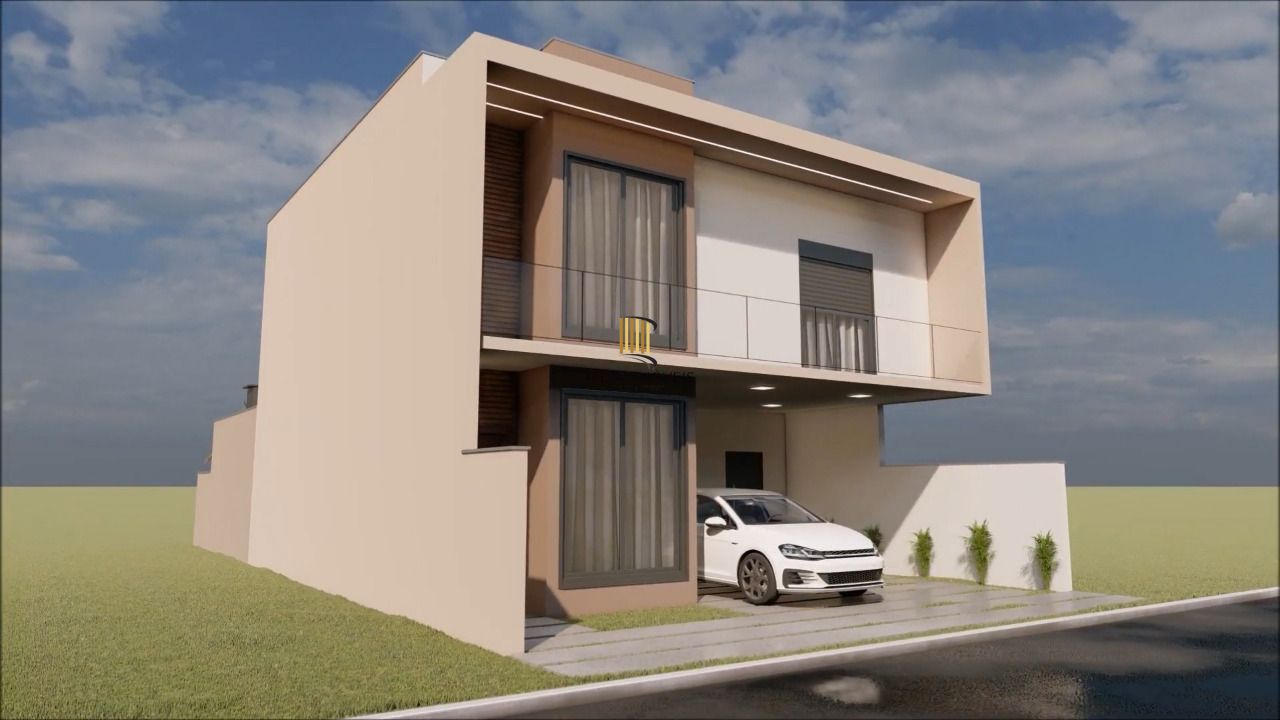 Casa sobrado em steel frame de 3 Suítes