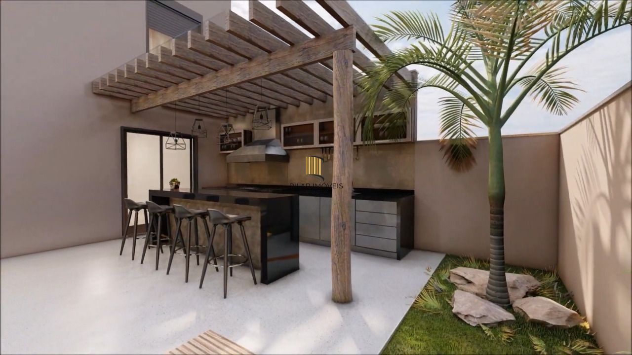 Casa sobrado em steel frame de 3 Suítes