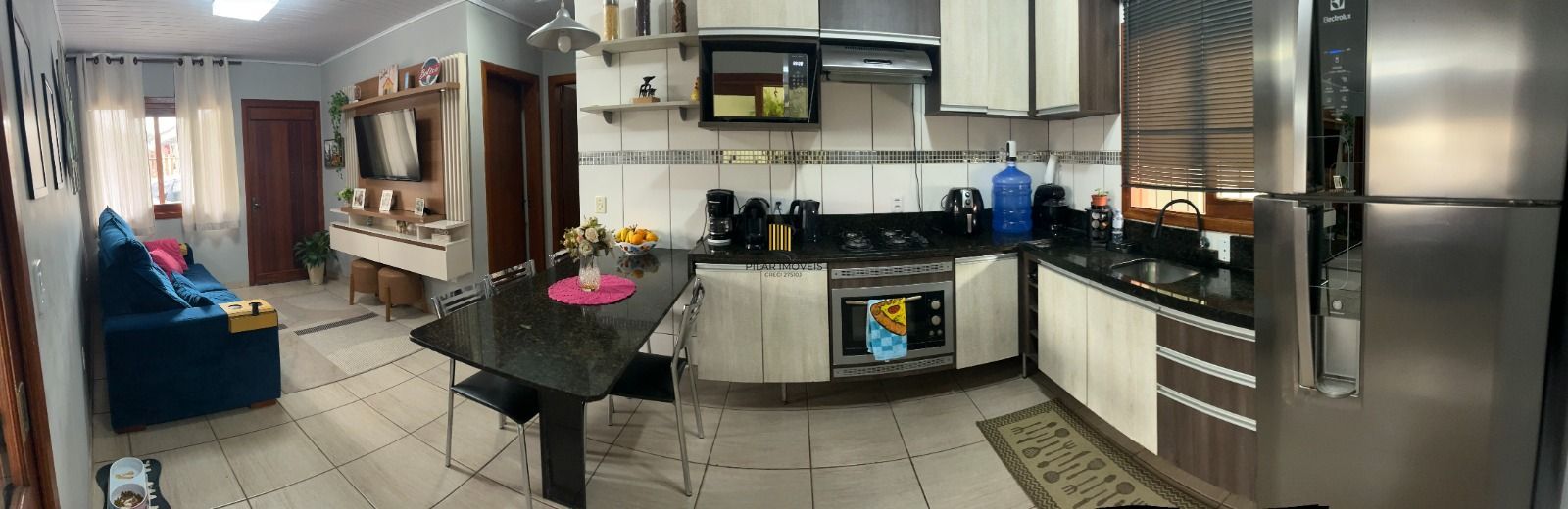 Casa 3 dormitorios com amplo patio