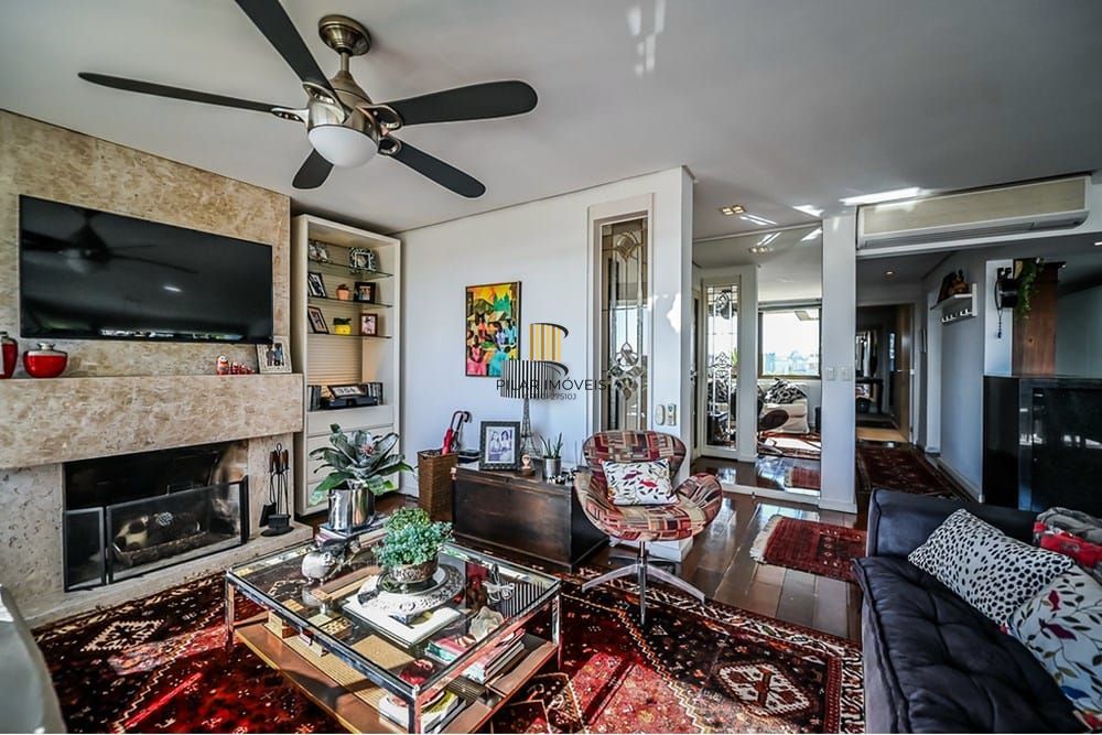 Lindo apto. de frente, no bairro Higienópolis, com 150,34 m2 de área privativa, semimobiliado