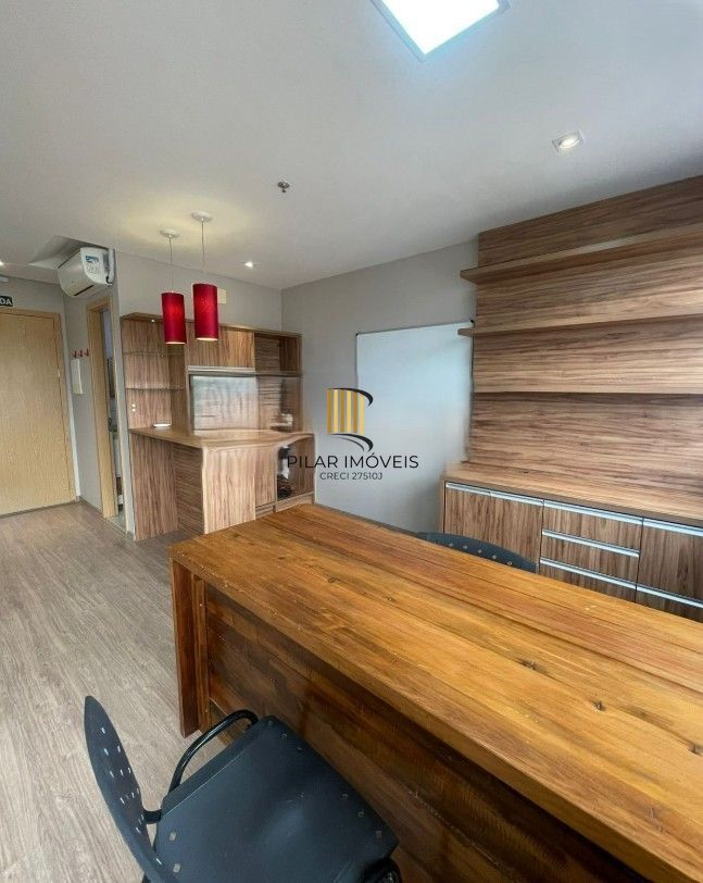 Conjunto/Sala para Venda -34,48m², 0 dormitórios, 1 vaga - mobiliado Menino Deus