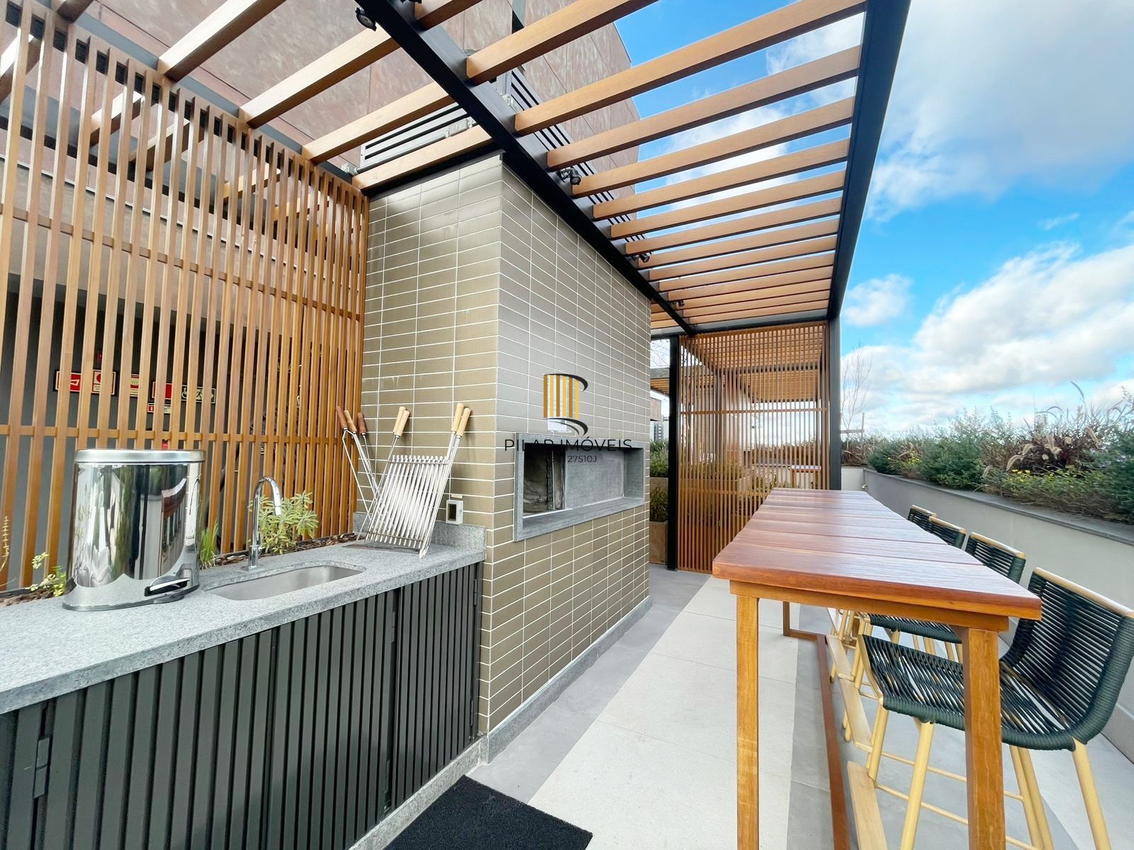 Loft de 26 m² no Skyline Parque Moinhos - 15º andar.