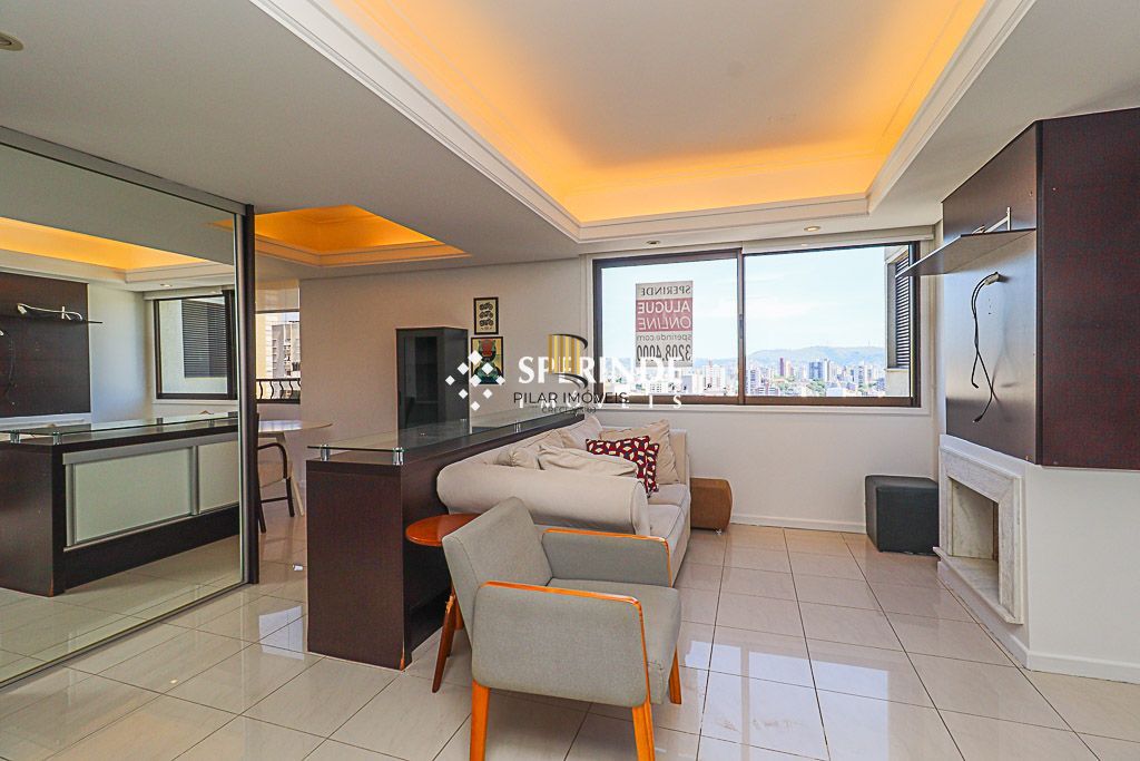 Apartamento de 1 dormitórios, 54,87 area privativa ,  e 1 vaga de garagem escriturada, no bairro Bela Vista em Porto Alegre